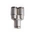 Metal Pu Fitting Y-joint 8mm